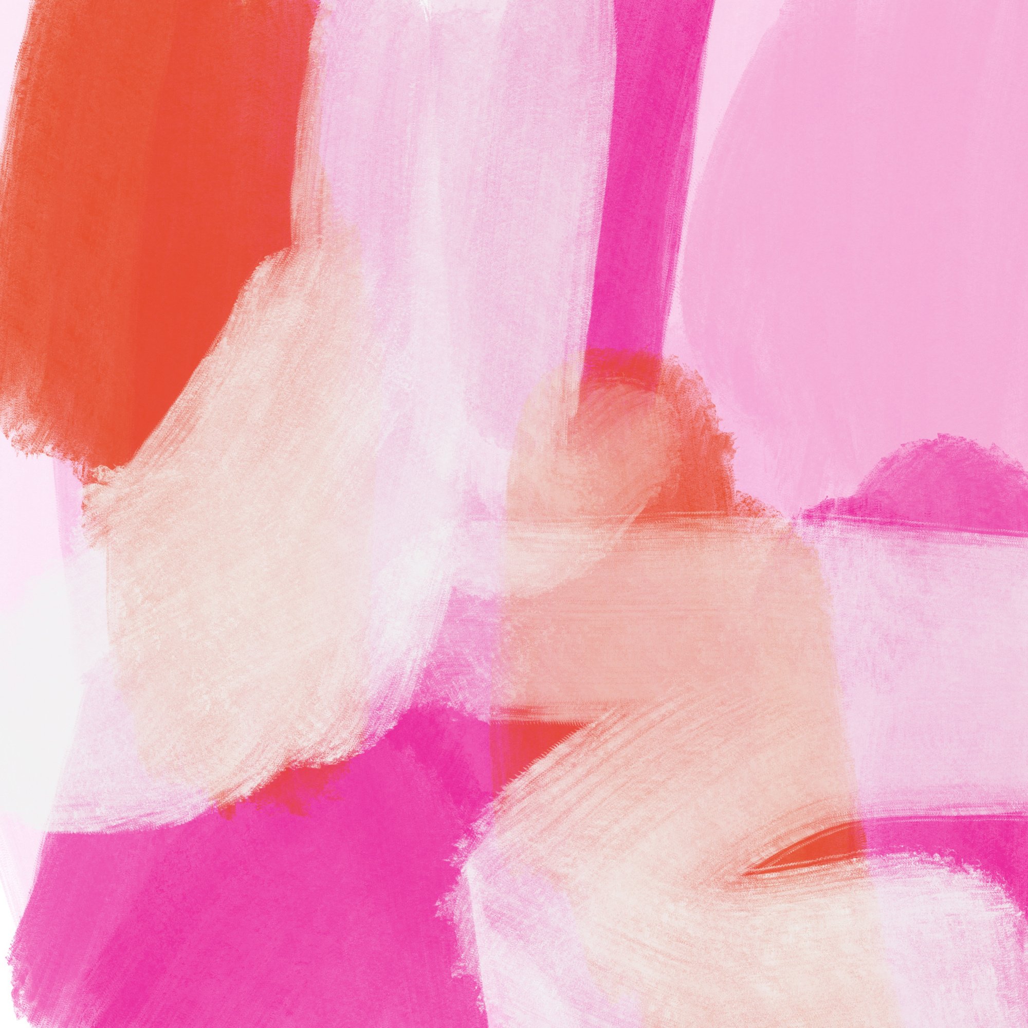 Pink Acrylic Painting Background